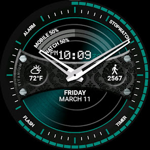 Screenshot 11 Titanium Watch Face android