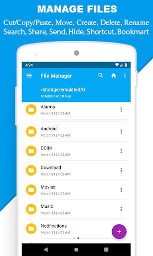 Android application Files Manager - File Browser screenshort