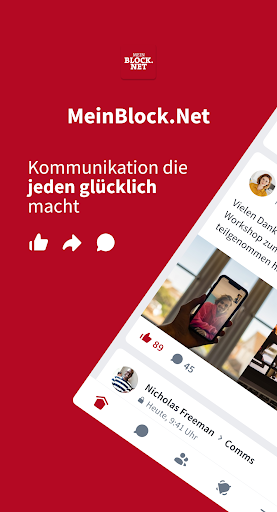 Android application MeinBlock.Net screenshort