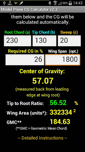 CG Calc Screen 2