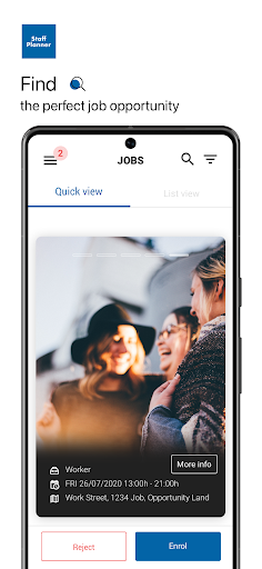 Android application Intercruises Staff Planner screenshort