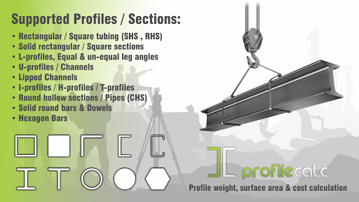 ProfileCALC – Profile weight and