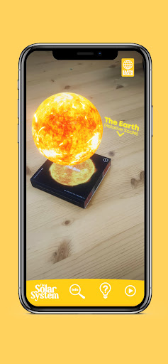 Flipboku Solar System AR Screen 3