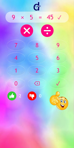 Multiplication Screen 2