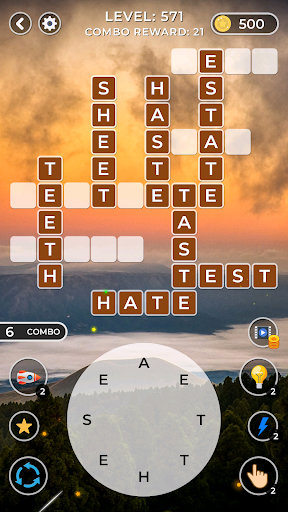 Android application Word Puzzle Game screenshort