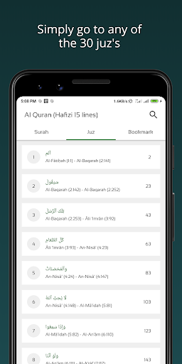 Al Quran 3D Hafizi 15 lines