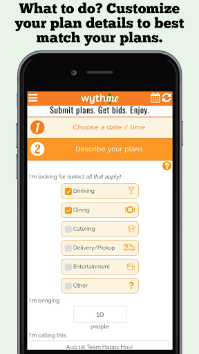 WythMe Screen 2