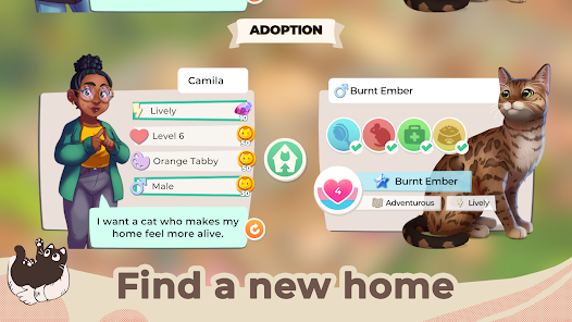 Cat Rescue Story: pets home Mod APK 1.3.1 (Unlimited money)(Unlocked) Gallery 10