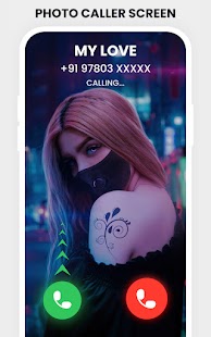 Photo Caller Screen Dialer Screenshot