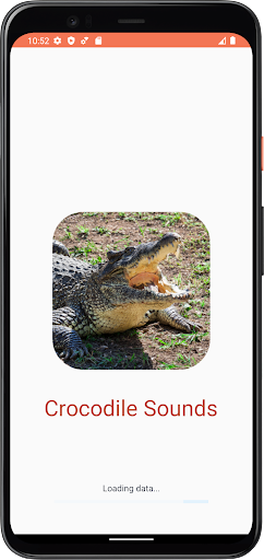 Android application Crocodile Sounds screenshort