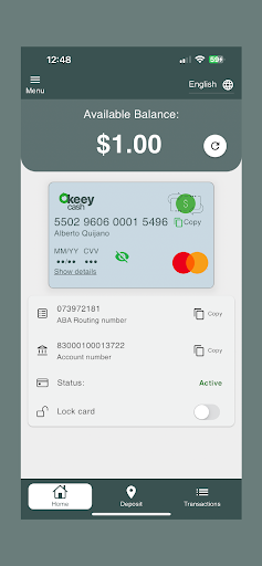 Okeey Cash USA Screen 2
