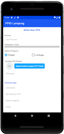 PPID Lampung Screen 3