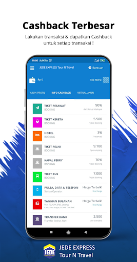 JEDE EXPRESS Tour N Travel Screen 3