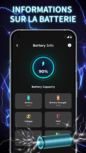 Animation Charge Batterie 3D screenshot 6