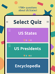 US States & Presidents Quiz  -  USA History Trivia