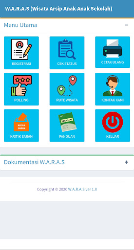 Android application W.A.R.A.S screenshort