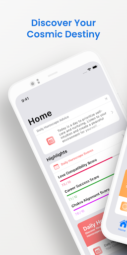 Android application Mysti Verse screenshort