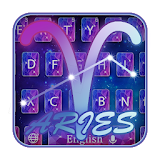 Exquisite Aries Crystal Starry Sky Keyboard Theme icon