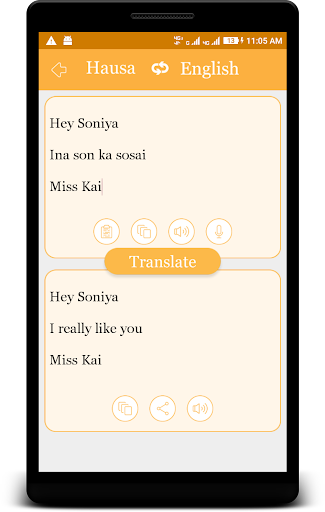 Kubet -Translator(Hausa - Eng) Screen 2