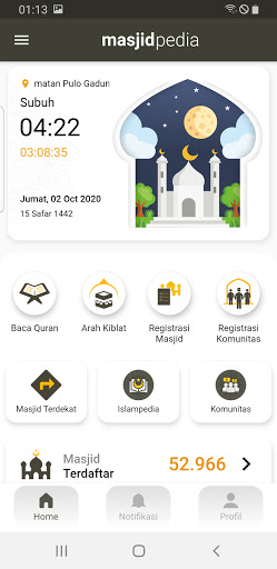Masjidpedia Screen 2