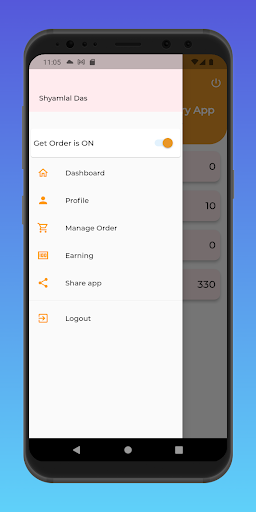 Rajaaa Delivery App Screen 3