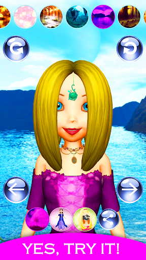 Princess Fairy Hair Salon Game  screenshots 2