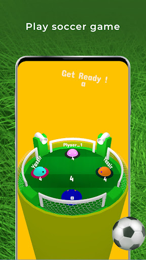 Android application Soccer Ping screenshort