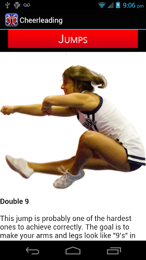 Cheer Stunts, Tosses,  Jumps