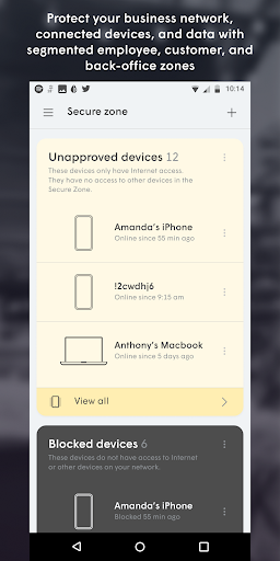 Screenshot of WiFi Your Way™ for Business