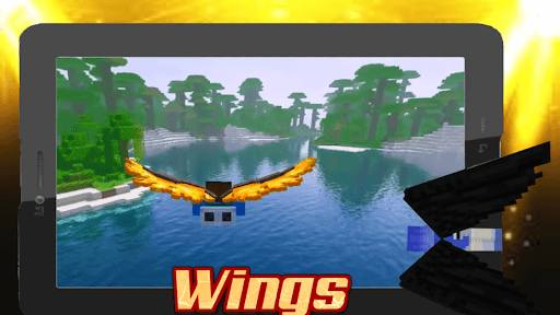 Wings Mod for Minecraft PE 2