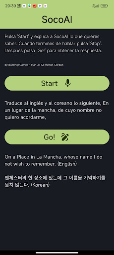 SocoAI - Chatbot con GPT Screen 3