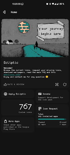 Ecliptic Icon Pack Screenshot 2 - AppWisp.com