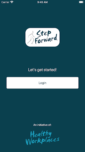 Android application Step Forward screenshort