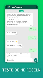 AutoResponder für WA Screenshot