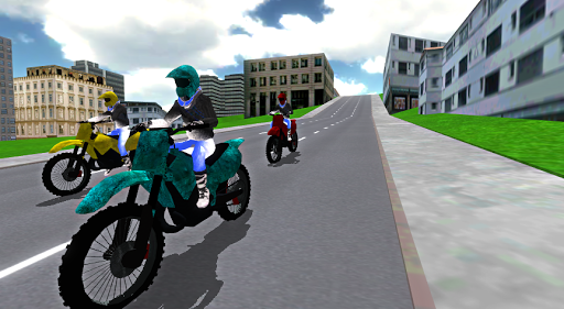 Android application City Bike Racing 3D screenshort