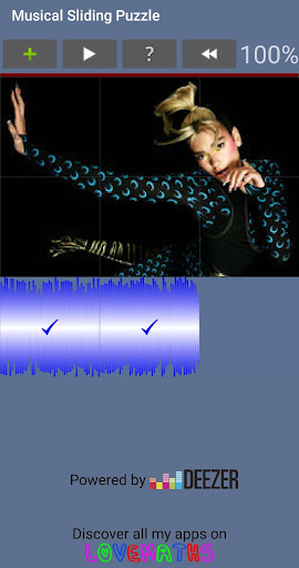 Android application Musical Sliding Puzzle screenshort