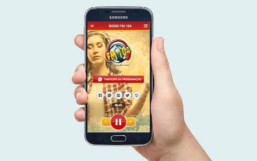 Android application Rádio FM 104 screenshort