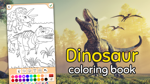 Dino Color - Play Dino Color on Kevin Games