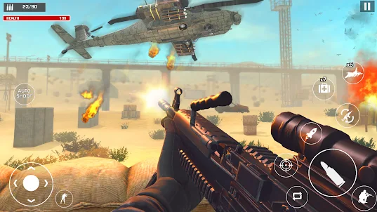 Army War Gun Shooting Games 3D