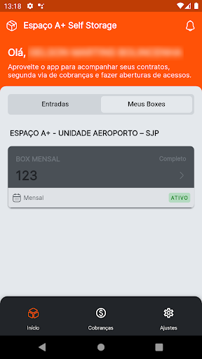 Espaço A+ Self Storage Screen 3