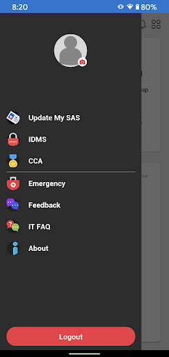 Android application SP Mobile v2 screenshort