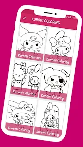 Kuromi Coloring Book