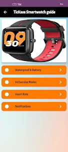 TicKasa Smartwatch Guide