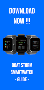 Boat Storm Smartwatch - Guide