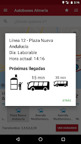 Screenshot 3 Autobuses de Almería android