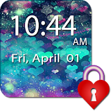 Love Heart Pin Lock Screen icon