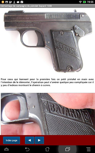 Pistolet Pieper Bayard 1908