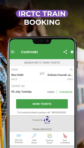 IRCTC train Booking - ConfirmTkt (Confirm Ticket) 7.3.14 screenshots 1