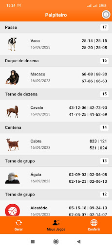 Palpiteiro do Bicho Screen 2