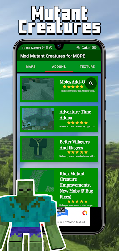 Mod Mutant Creatures for MCPE